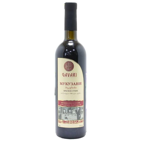 Вино Gavari Мукузани 0,75 л
