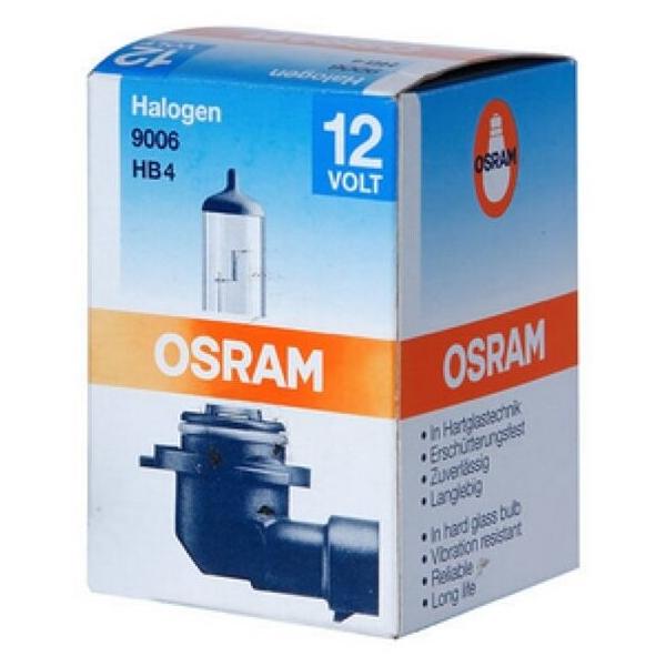 Лампа автомобильная галогенная Osram ORIGINAL LINE 9006 HB4 (P22d) 12V 51W 1 шт.