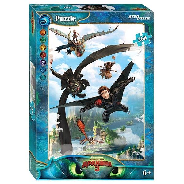 Пазл Step puzzle DreamWorks Как приручить дракона - 3 (95081), 260 дет.