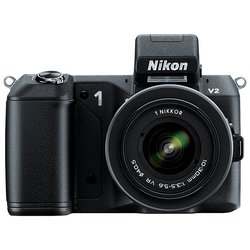 Nikon V2 Kit (black 14,2Mpix 10-30 VR 3 1080 SDHC Li-Ion, Ком-т с объективом)