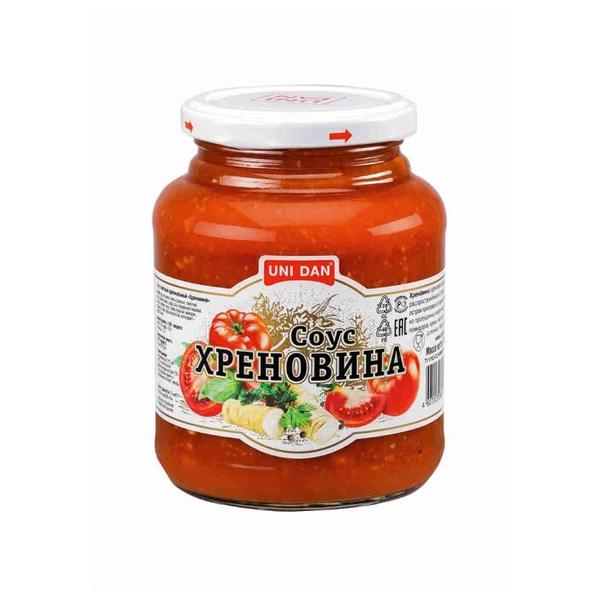 Соус UNI DAN томатный оригинальный Хреновина острый, 500 г