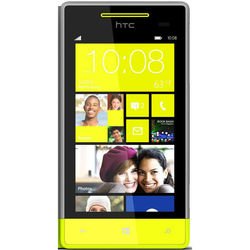 HTC Windows Phone 8s (серо-желтый)