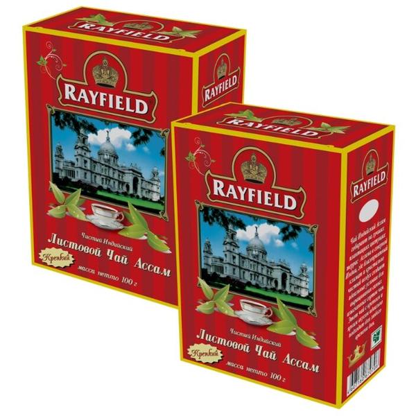 Чай черный Rayfield Ассам крепкий (2 пачки)