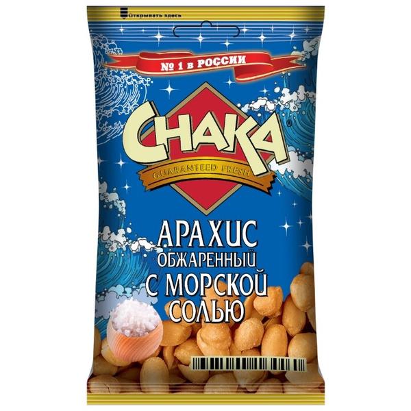 Арахис CHAKA обжаренный с морской солью флоу-пак 80 г