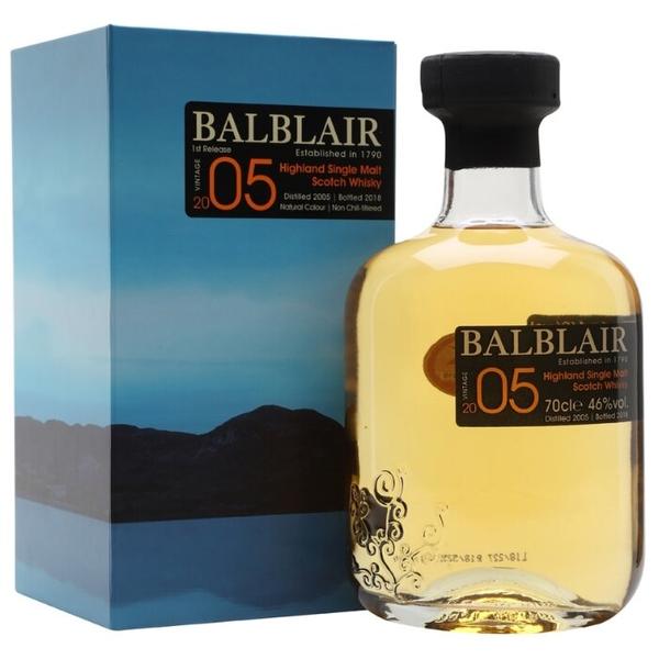 Виски Balblair 2005 года, 0.7 л, подарочная упаковка