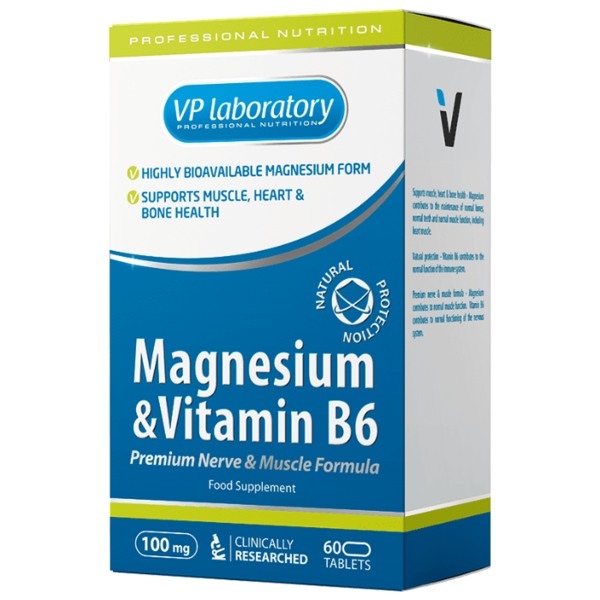 Magnesium & Vitamin B6 таб. №60 банка