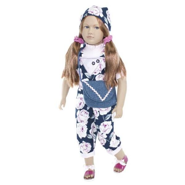 Кукла Lamagik Джеральдин в цветастом комбинезоне, 62 см, B9005