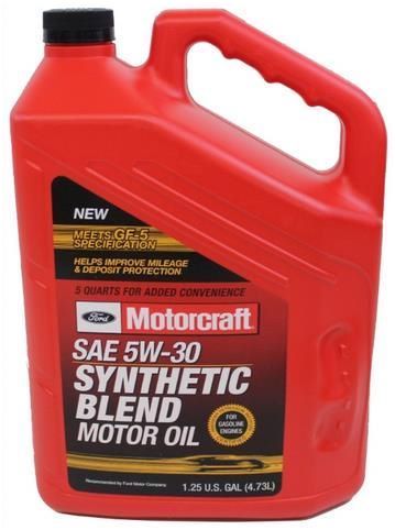 Ford Motorcraft SAE 5W30 Synthetic Blend 4.73 л