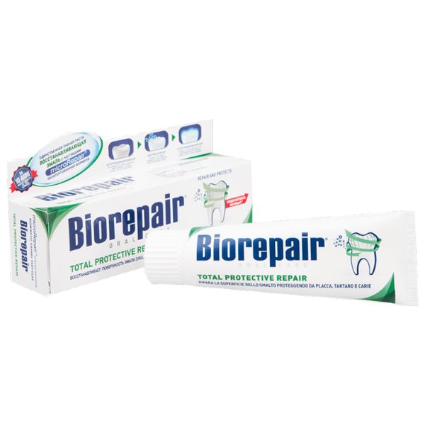 Зубная паста Biorepair Total Protection Repair для комплексной защиты зубов и десен