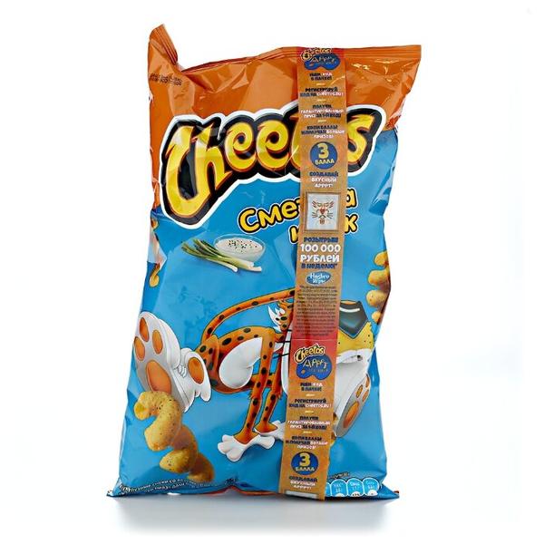 Кукурузные палочки Cheetos Сметана и лук 85 г