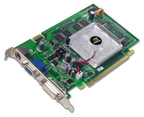ECS GeForce 8600 GT 540Mhz PCI-E 512Mb 1400Mhz 128 bit DVI TV YPrPb