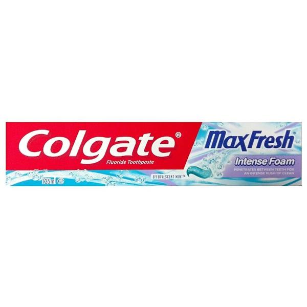 Зубная паста Colgate MaxFresh Intense Foam Mint