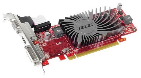 ASUS Radeon HD 6450 625Mhz PCI-E 2.1 1024Mb 1200Mhz 64 bit DVI HDMI HDCP