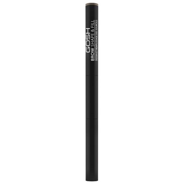GOSH карандаш для бровей Shape&Fill Brow Liner