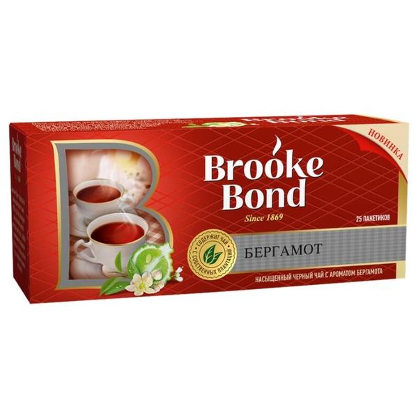 Чай черный Brooke Bond Бергамот в пакетиках