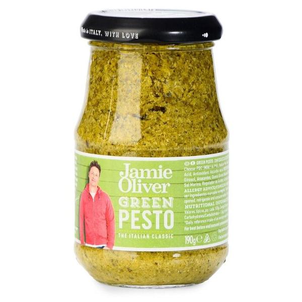 Соус Jamie Oliver Песто зелёный с базиликом, 190 г