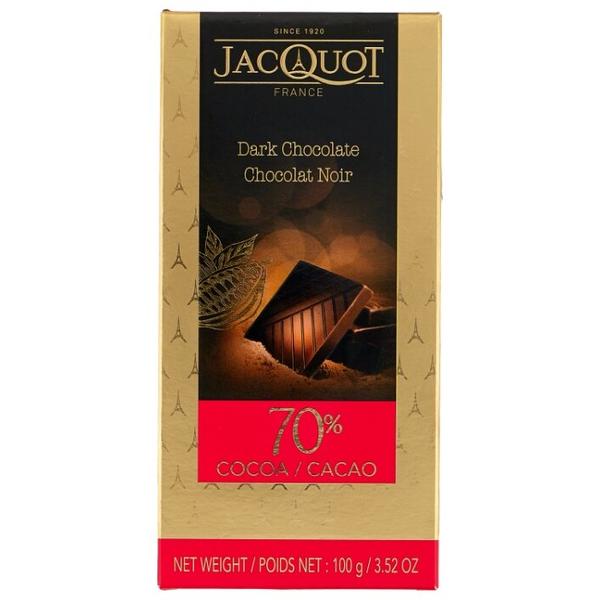 Шоколад Jacquot горький 70% какао