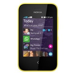 Nokia Asha 230 Dual sim + бесплатно 7Гб в Dropbox (желтый)