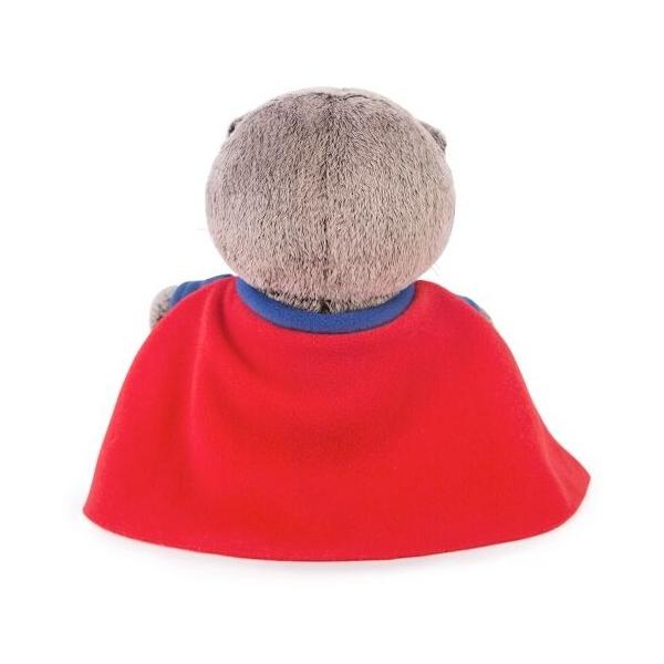 Мягкая игрушка Basik&Co Кот Басик baby в костюме супермена 20 см