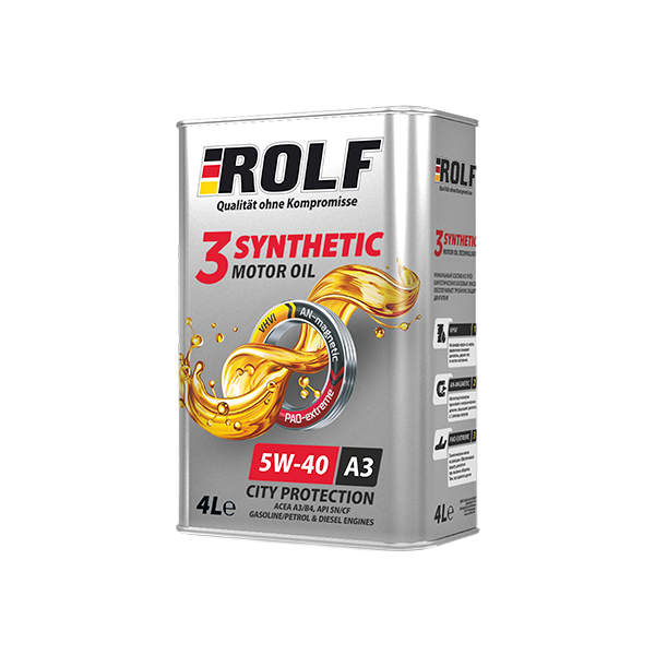 ROLF 3-Synthetic 5W-40 4 л