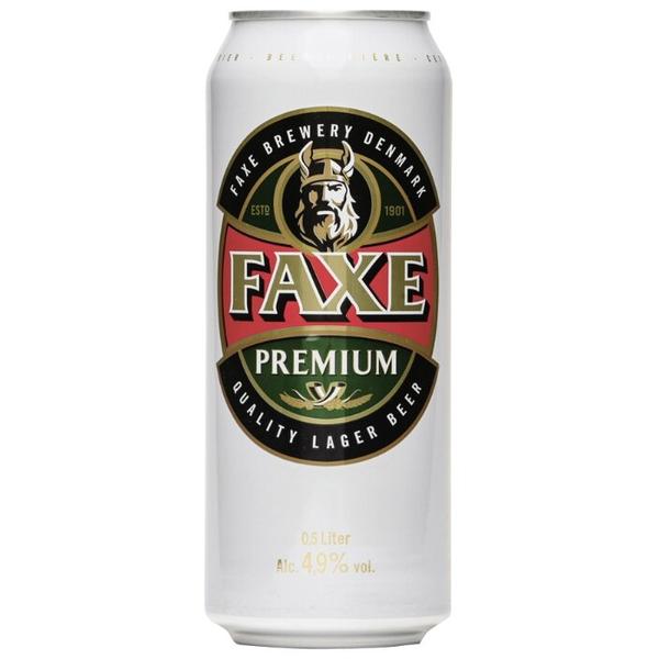 Пиво светлое Faxe Premium 0.48 л