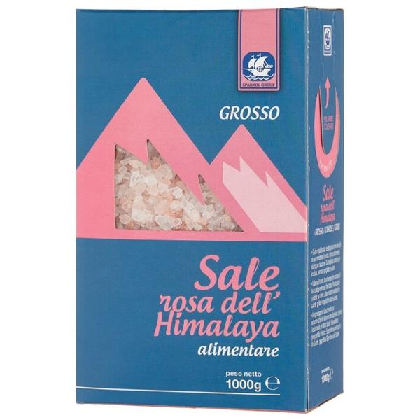 SPAGNOL GROUP Пищевая соль розовая гималайская крупная, 1000 г