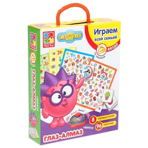 Набор настольных игр Vladi Toys Смешарики Глаз-Алмаз VT2103-02
