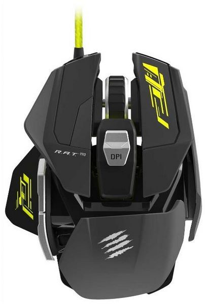 Mad Catz R.A.T. PRO S Gaming Mouse for PC Black USB