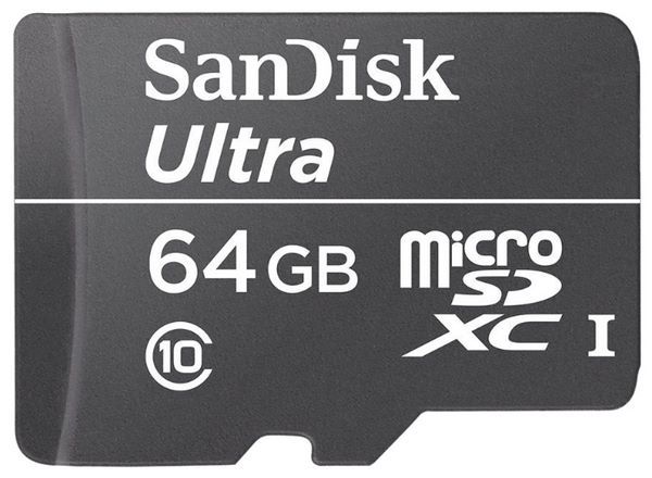 Sandisk Ultra microSDXC Class 10 UHS-I 30MB/s