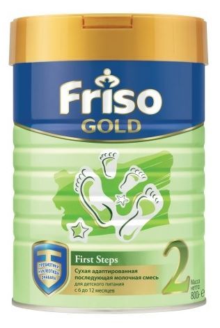 Friso Фрисолак 2 Gold (с 6 до 12 месяцев) 800 г