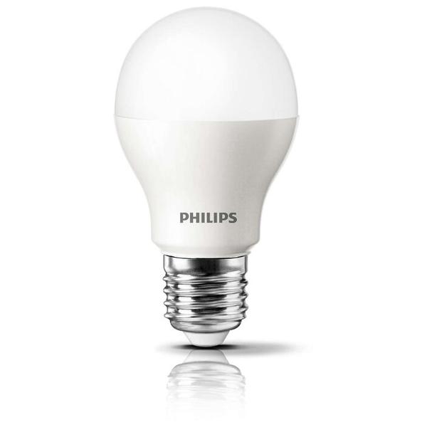 Лампа светодиодная Philips Essential LED 4000К, E27, A55, 11Вт