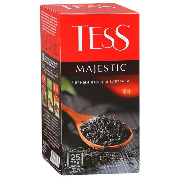 Чай черный Tess Majestic в пакетиках