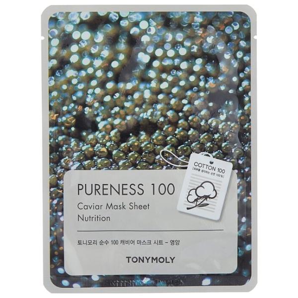 TONY MOLY тканевая маска Pureness 100 Caviar питательная