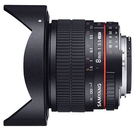 Samyang 8mm f/2.8 UMC Fish-eye II Fujifilm XF