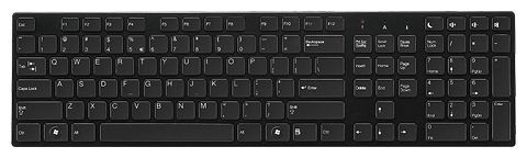 BTC 6310U Ultra Slim Keyboard Black USB