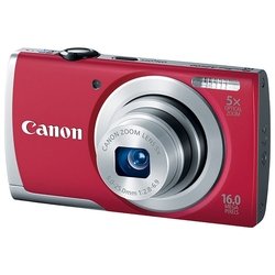 Canon PowerShot A2500 (red 16Mpix Zoom5x 2.7 720p SDHC IS NB-11L)