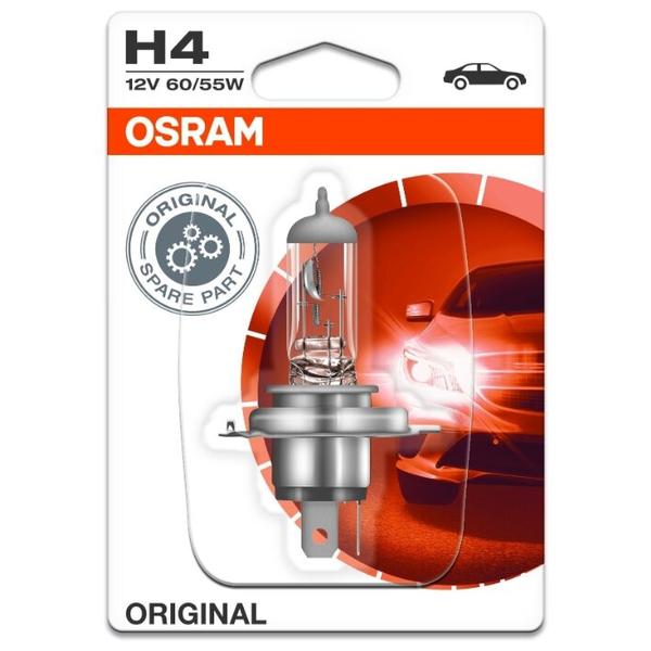 Лампа автомобильная галогенная Osram Original line 64193CLC H4 60/55W 1 шт.
