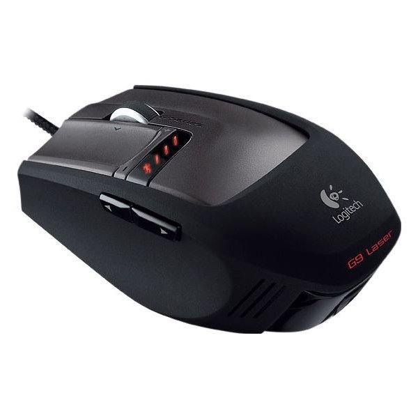 Logitech G9 Laser Mouse Black USB