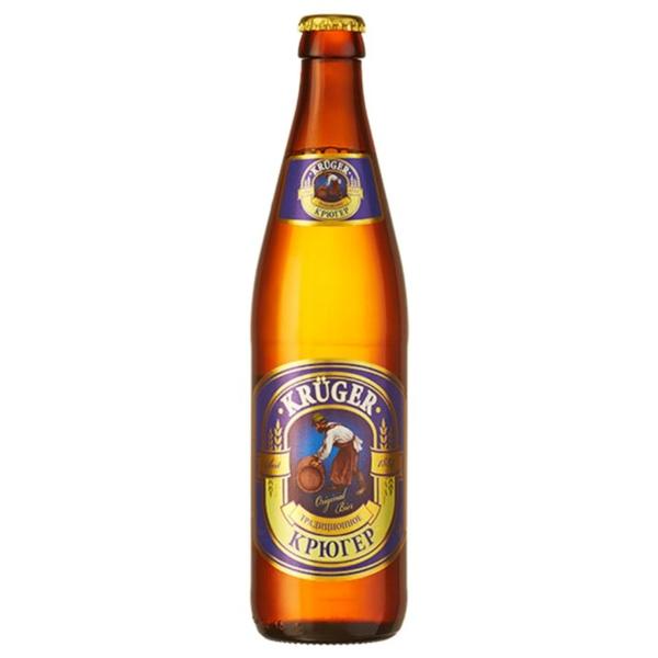 Пиво светлое Крюгер Традиционное 0.5 л