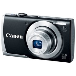 Canon PowerShot A2600 (black +4Gb SD, +case 16Mpix Zoom5x 3 720p SDHC IS el NB-11L)