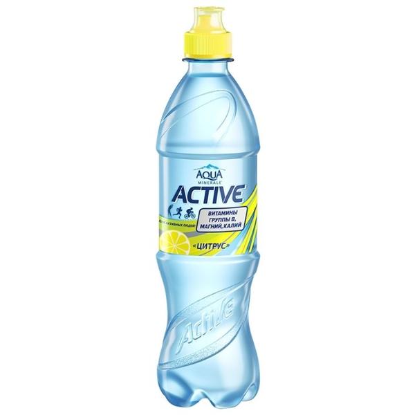 Вода питьевая Aqua Minerale Active негазированная Цитрус, спорт ПЭТ