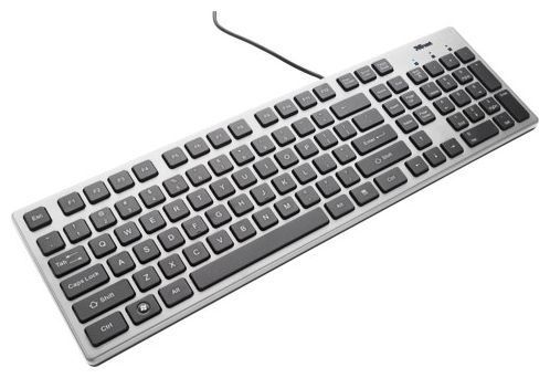 Trust Isla Keyboard Silver USB