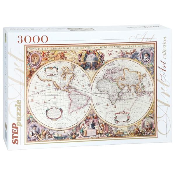 Пазл Step puzzle Историческая карта мира (85002), 3000 дет.