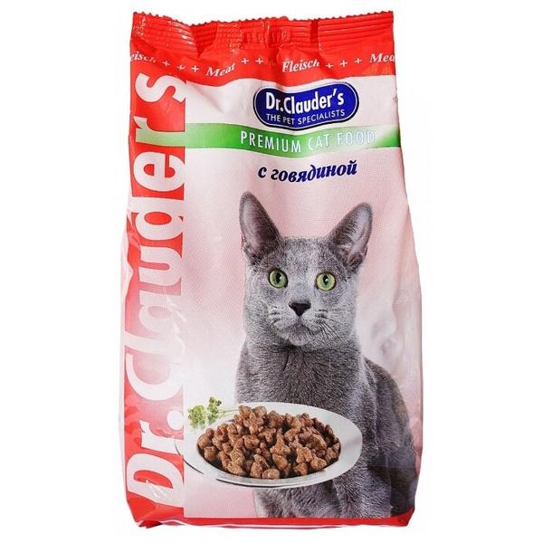 Корм для кошек Dr. Clauder's Premium Cat Food с говядиной