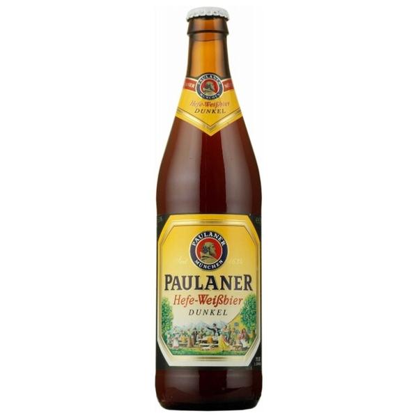Пиво темное Paulaner Hefe-Weissbier Dunkel 0.5 л