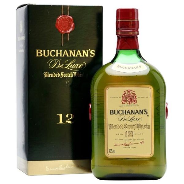 Виски Buchanan's DeLuxe 12 лет, 0.75 л, подарочная упаковка