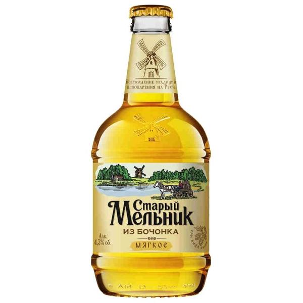 Пиво светлое Старый Мельник Из бочонка Мягкое 0.5 л