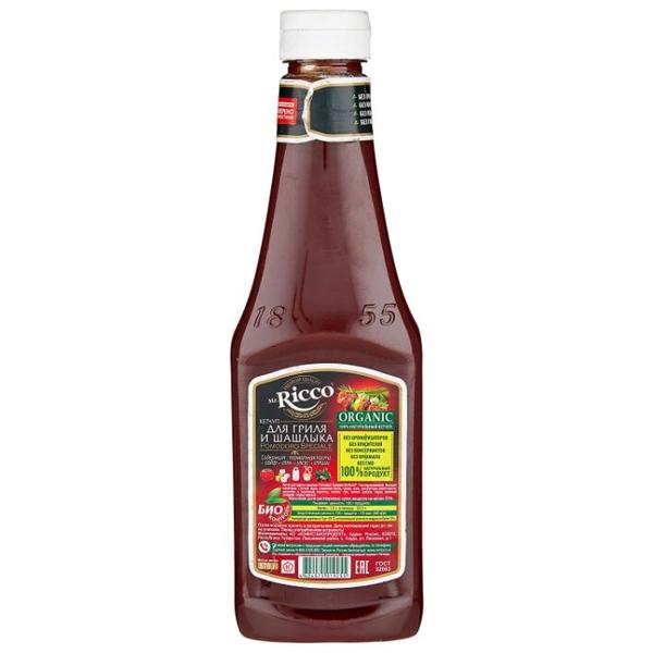 Кетчуп Mr.Ricco Для гриля и шашлыка organic, пластиковая бутылка
