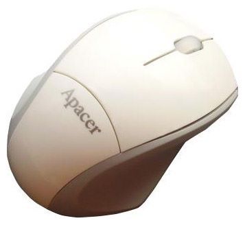 Apacer M811 Wireless Laser Mouse White USB