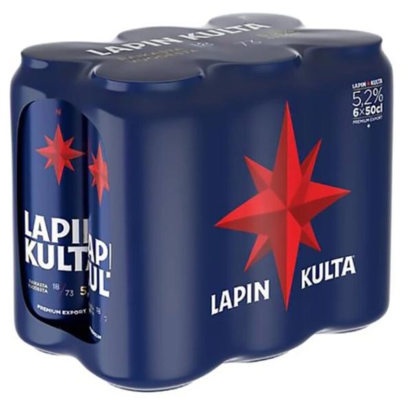 Пиво светлое Lapin Kulta Premium 0.45 л х 6 шт
